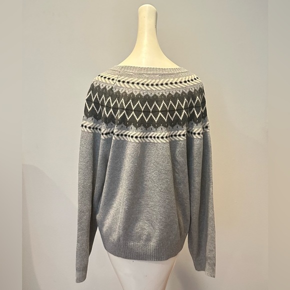 Weatherproof Vintage Ladies' Fairisle Sweater - Picture 8 of 11